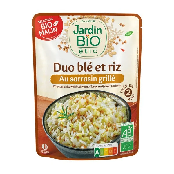 Duo Blé Riz au Sarrasin grillé - bio
