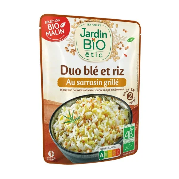 Duo Blé Riz au Sarrasin grillé - bio