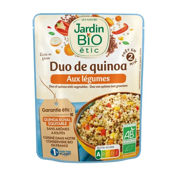 Duo de quinoa aux petits légumes - bio