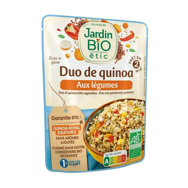 Duo de quinoa aux petits légumes - bio