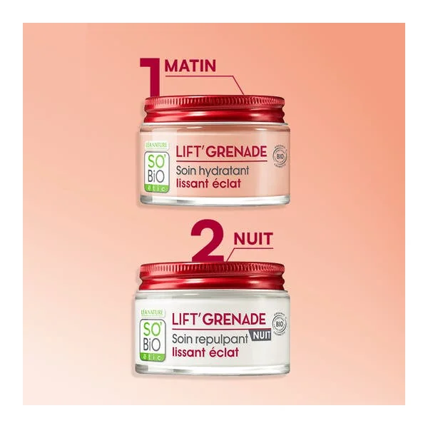 Duo soin hydratant et soin repulpant