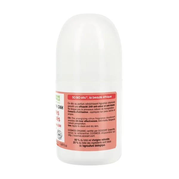 Déo parfumé 24H Agrumes vitaminés