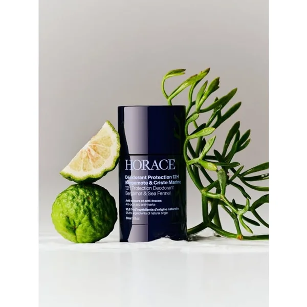 Déodorant Protection 12h Bergamote et Criste Marine Stick - Tous Types de Peaux, 50ml