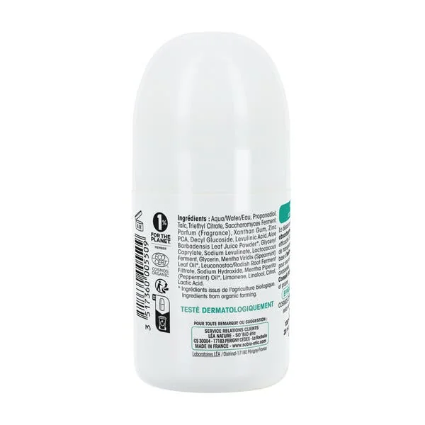 Déo-soin Fraicheur Menthe bio