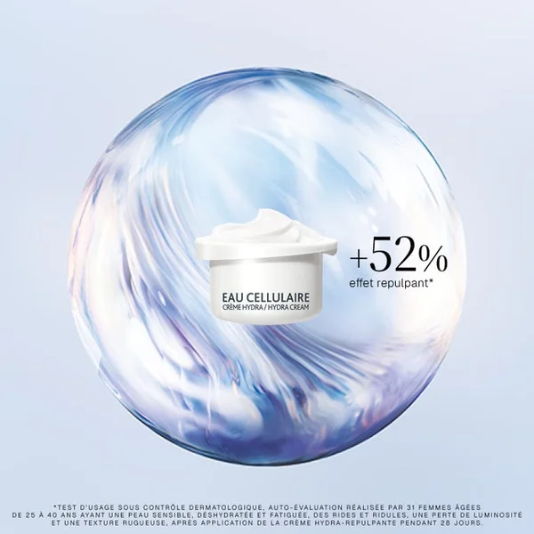 EAU CELLULAIRE - Crème Hydratante Recharge - Visage - Tous Types de Peaux, 50ml