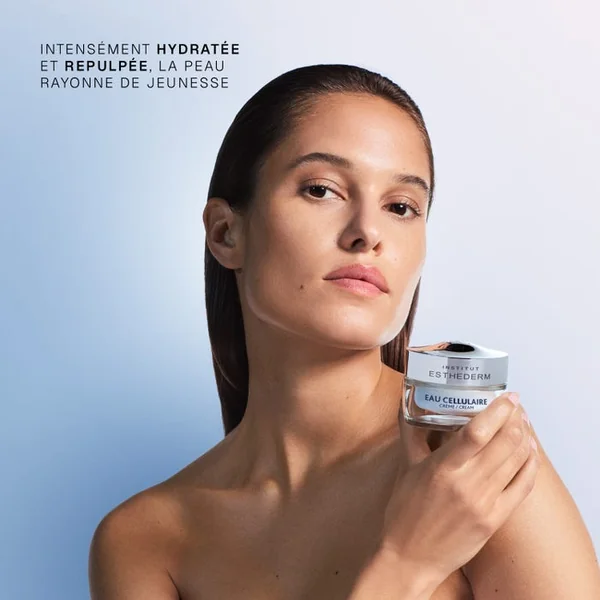 EAU CELLULAIRE - Crème Hydratante - Visage - Tous Types de Peaux, 50ml