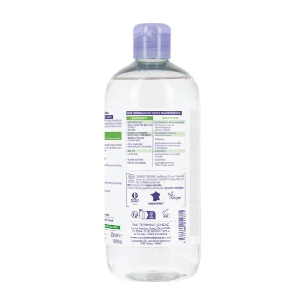 Eau micellaire purifiante bio Pure