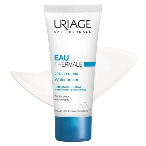 EAU THERMALE - Crème d'Eau Hydratante - Visage - Tous Types de Peaux, 40ml
