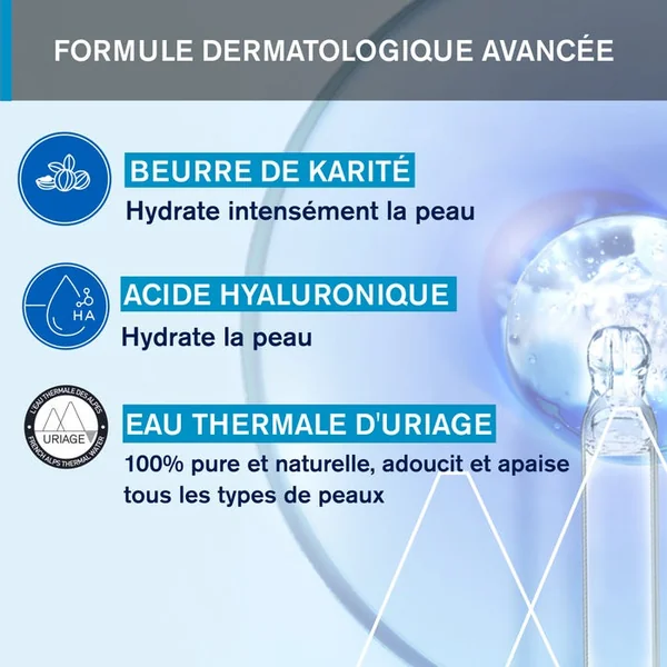 EAU THERMALE - Lait Velouté Hydratation 24H Effet Lissant - Corps - Peaux Sèches et Sensibles, 500ml