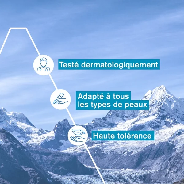 EAU THERMALE - Lait Velouté Hydratation 24H Effet Lissant - Corps - Peaux Sèches et Sensibles, 500ml