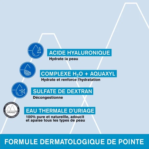 EAU THERMALE - Soin d'Eau Contour des Yeux Hydratant - Peaux Sensibles, 15ml
