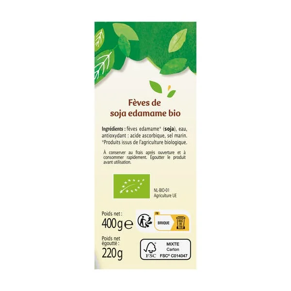 Edamamé en conserve