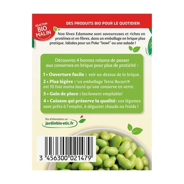 Edamamé en conserve