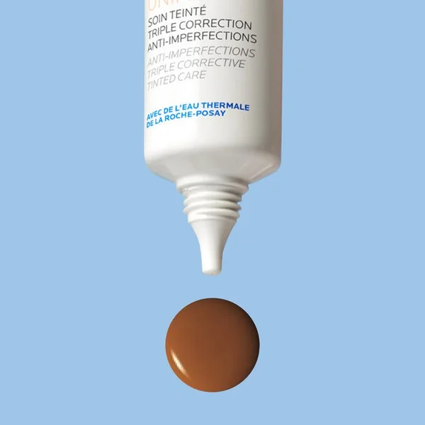 EFFACLAR DUO+M - Unifiant Soin Triple Correction Anti-Imperfections - Teinte Foncé, 40ml