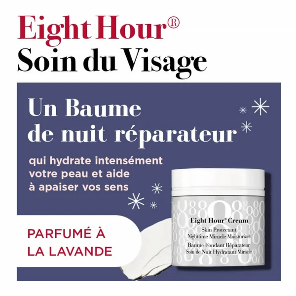 Elizabeth Arden - Eight Hour Cream Baume Fondant Réparateur - Soin de nuit Hydratant