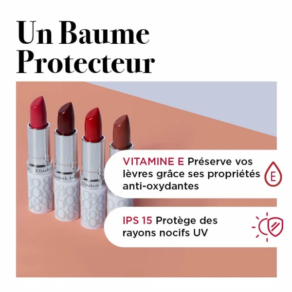Elizabeth Arden - Eight Hour Cream Baume Protecteur Lèvres - Soin Coloré IPS 15