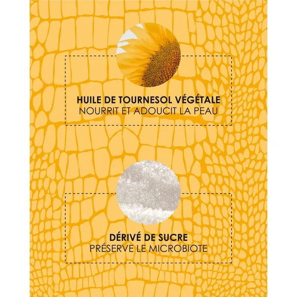 ENSORCELANTE ANTI-PEAU DE CROCO - Huile De Douche Enveloppante - Visage et Corps - Peaux Sèches et Sensibles, 400ml