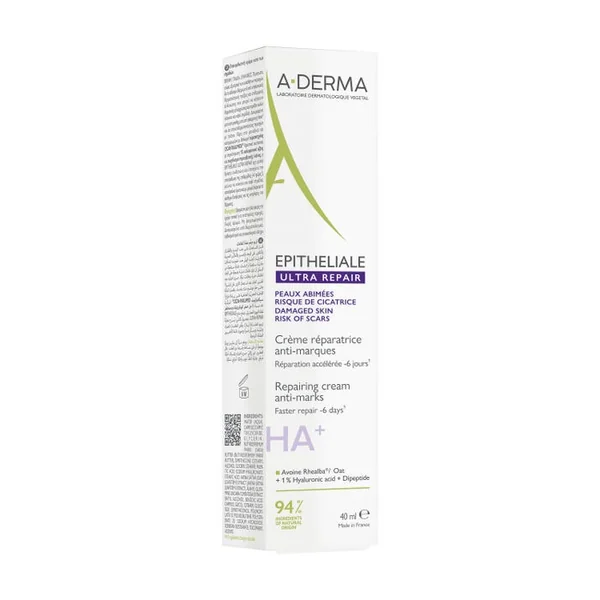EPITHELIALE ULTRA REPAIR - Crème Réparatrice Anti-Marques - Visage et Corps - Peaux Fragilisées, 40ml
