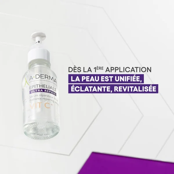 EPITHELIALE ULTRA REPAIR - Sérum Réparateur Eclat VIT C+ - Visage - Peaux Fragilisées, 30ml