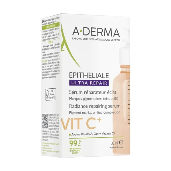 EPITHELIALE ULTRA REPAIR - Sérum Réparateur Eclat VIT C+ - Visage - Peaux Fragilisées, 30ml