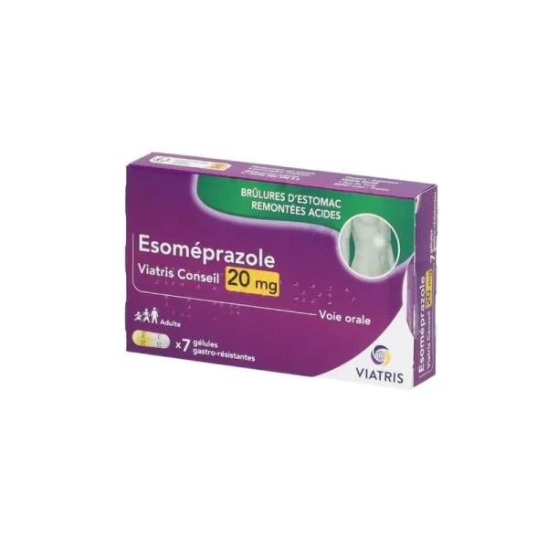 ESOMEPRAZOLE : 20 mg gélule gastro-résistante