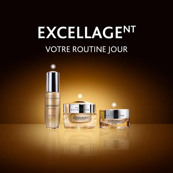 EXCELLAGE NT - Crème Anti-Age Densité et Nutrition - Visage - Peaux Matures et Fragilisées, 50ml
