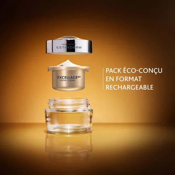 EXCELLAGE NT - Crème Anti-Age Densité et Nutrition - Visage - Peaux Matures et Fragilisées, 50ml