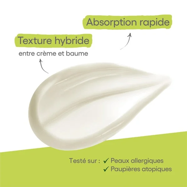 EXOMEGA ALLERGO - Baume Emollient Anti-Grattage - Visage et Corps - Peaux Sèches à Tendance à l'Eczéma Atopique, 40ml