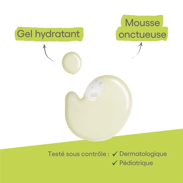 EXOMEGA CONTROL - Gel Moussant Émollient Anti-Grattage - Visage et Corps - Peaux Sèches à Tendance Atopique, 500ml