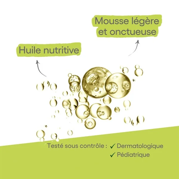 EXOMEGA CONTROL - Huile Lavante Émolliente Anti-Grattage - Visage et Corps - Peaux Sèches à Tendance Atopique, 200ml