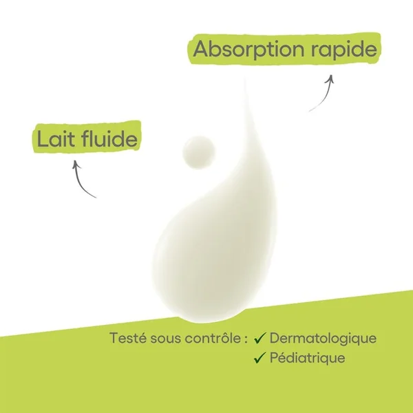 EXOMEGA CONTROL - Lait Émollient Anti-Grattage - Visage et Corps - Peaux Sèches à Tendance Atopique, 400ml