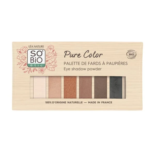 Fard à paupières, palette N°01 - 6 teintes