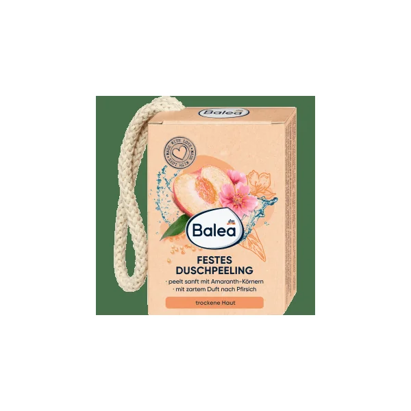 Festes Duschpeeling Pfirsich, 100 g