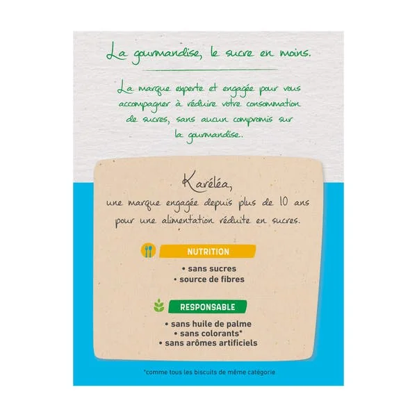 Fines gaufres sans sucres