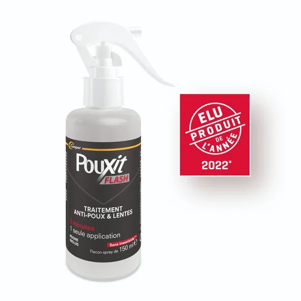 FLASH - Traitement Lotion Anti-Poux et Lentes, 150ml