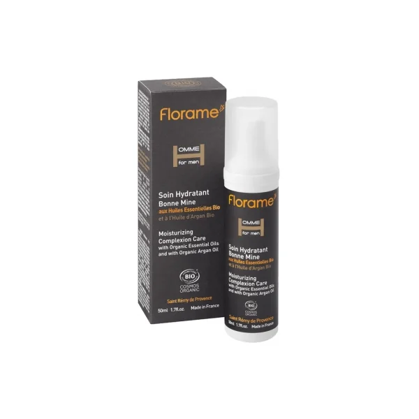 Florame Homme Soin Hydratant Bonne Mine Bio 50 ml