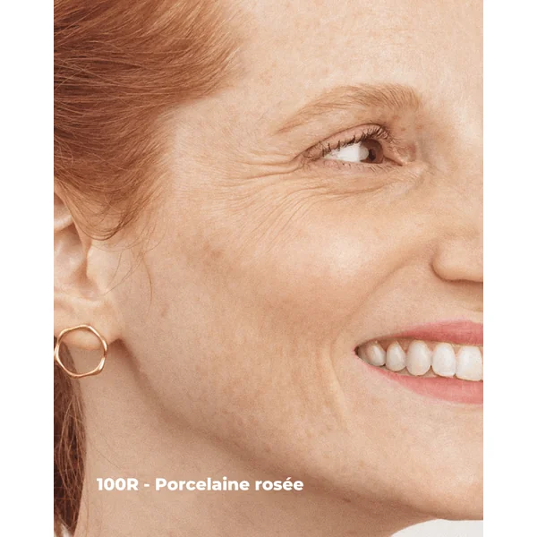 Fond de teint correcteur - Porcelaine rosée (100R)