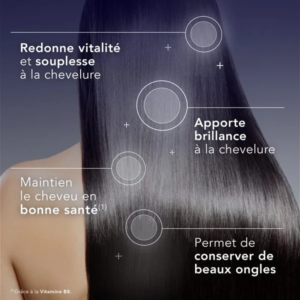FORCAPIL - Cheveux et Ongles Fortifiant, 180 gélules + 60 gélules offertes