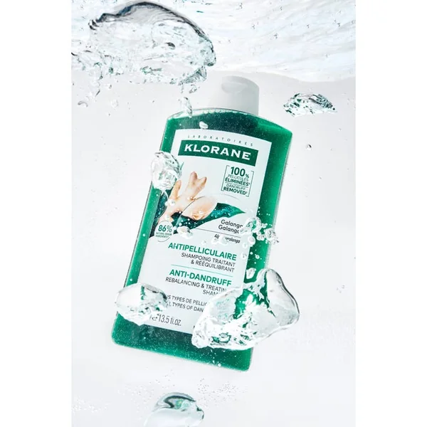 GALANGA - Shampoing Rééquilibrant Anti-Pelliculaire - Tous Types de Pellicules, 200ml