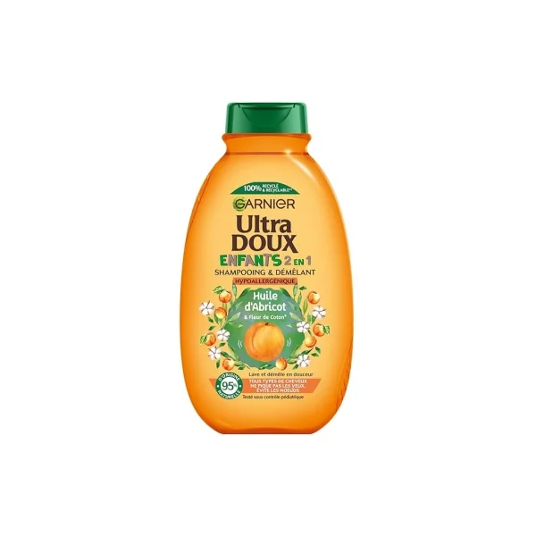 Garnier Ultra Doux Enfants Shampoing et Démêlant 2en1 400 ml
