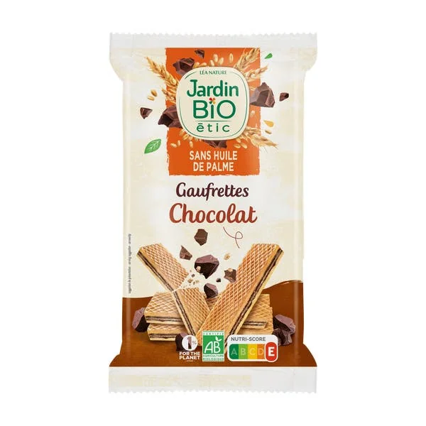 Gaufrettes chocolat bio