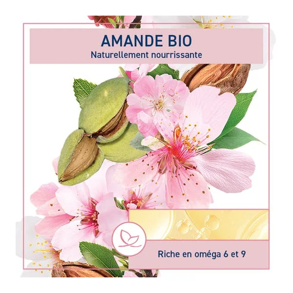 Gel douche Amande parfum Pêche de vigne