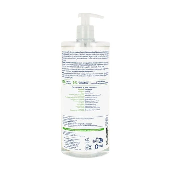 Gel douche Amande parfum Pêche de vigne