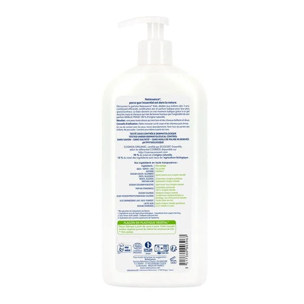 Gel douche corps et cheveux Kids Vanille-Fraise