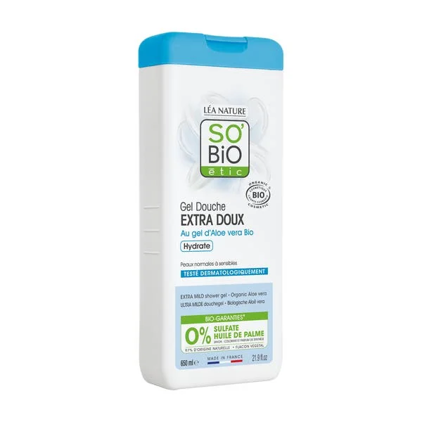 Gel douche Extra-doux à l'Aloe Vera Bio