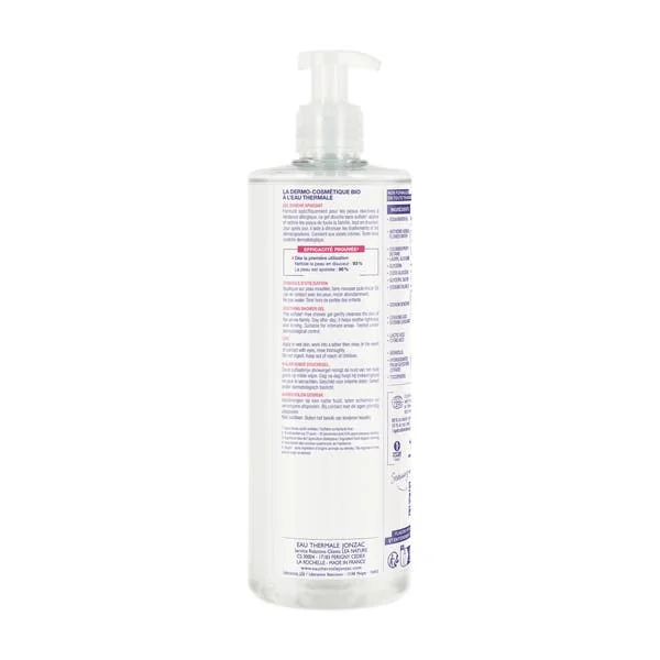 Gel douche haute tolérance non parfumé apaisant