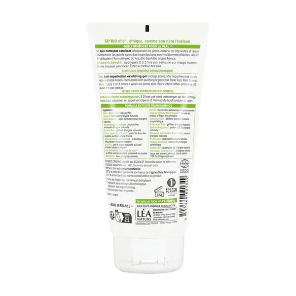 Gel exfoliant anti-imperfections