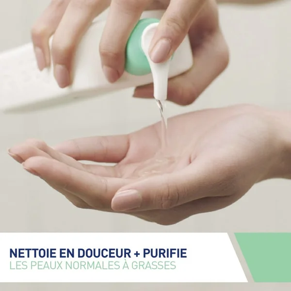 Gel Moussant Visage Pour les Peaux Normales à Grasses, 236ml