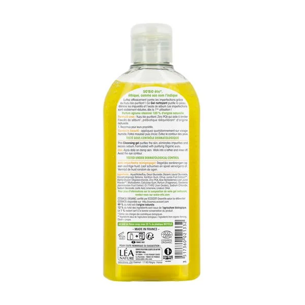 Gel nettoyant anti-imperfections