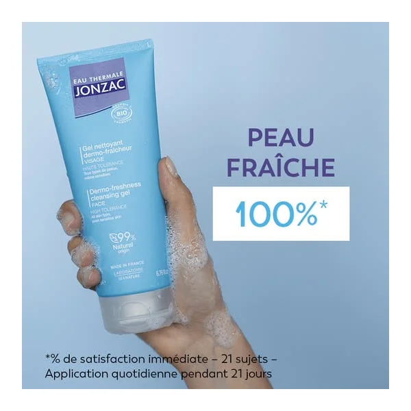 Gel nettoyant dermo-fraîcheur